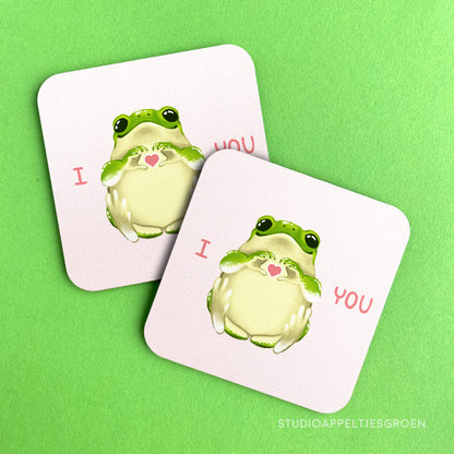 Coaster | I Frog You