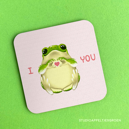 Coaster | I Frog You