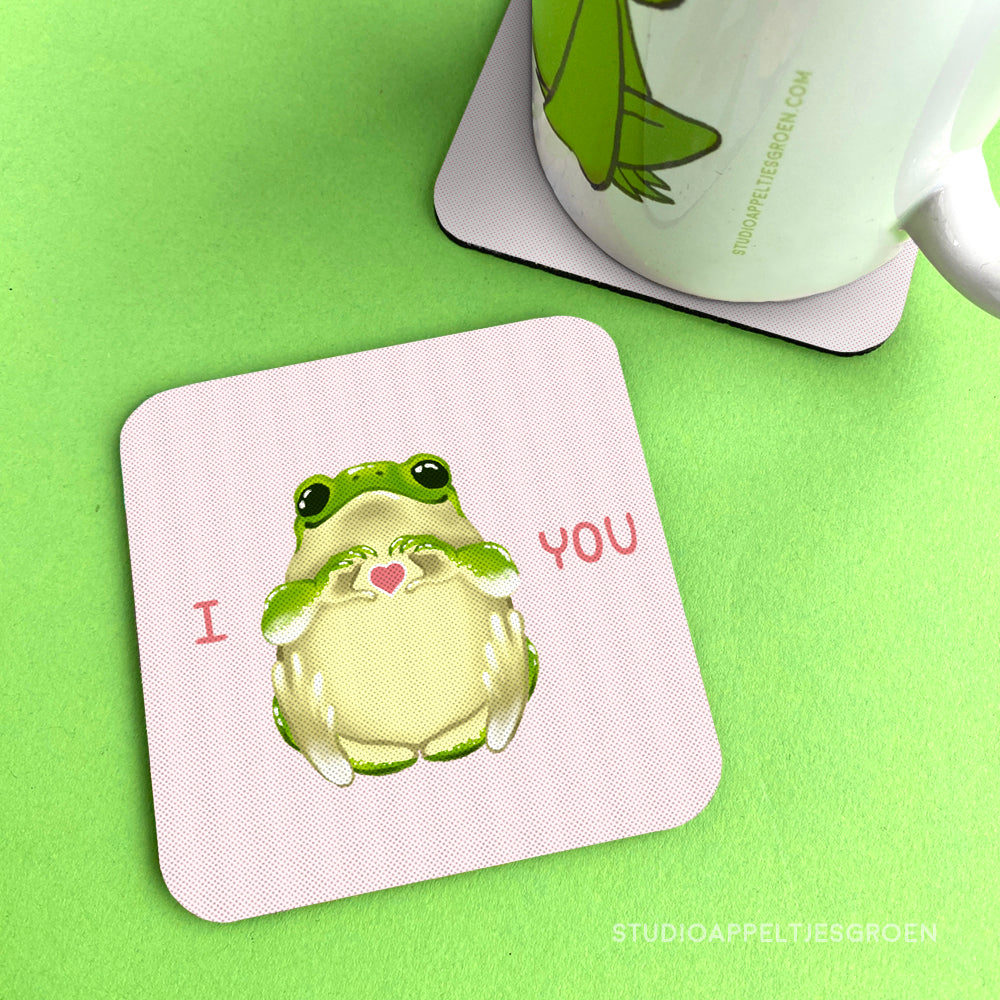 Coaster | I Frog You