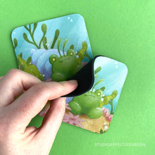 Load image into Gallery viewer, Floris the Frog | Hermite crab coaster
