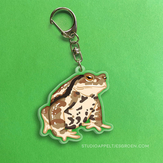 Acrylic charm | Japanese Common Toad
