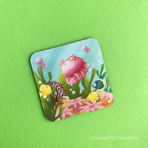 Coaster | Jellyfish frog