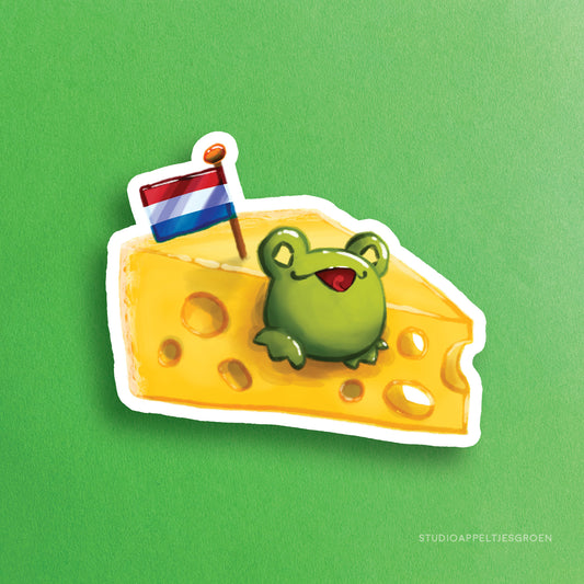 Vinyl sticker | Cheese