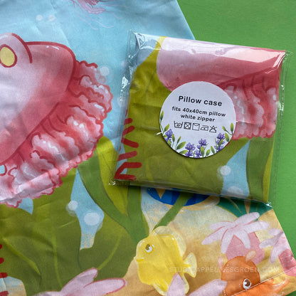 Pillow case | Jellyfish frog