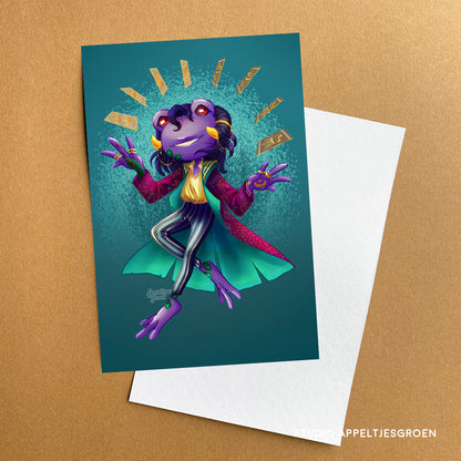 Critical Role | Mollymauk Tealeaf mini print