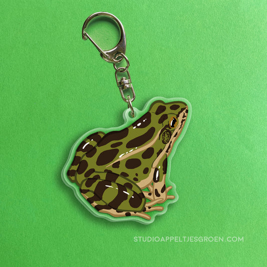 Acrylic charm | Northern Leopard Frog