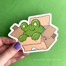Load image into Gallery viewer, Floris the Frog | Parcel Magnet
