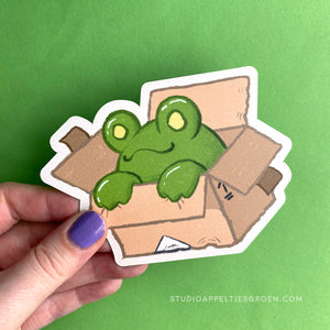 Floris the Frog | Parcel Magnet