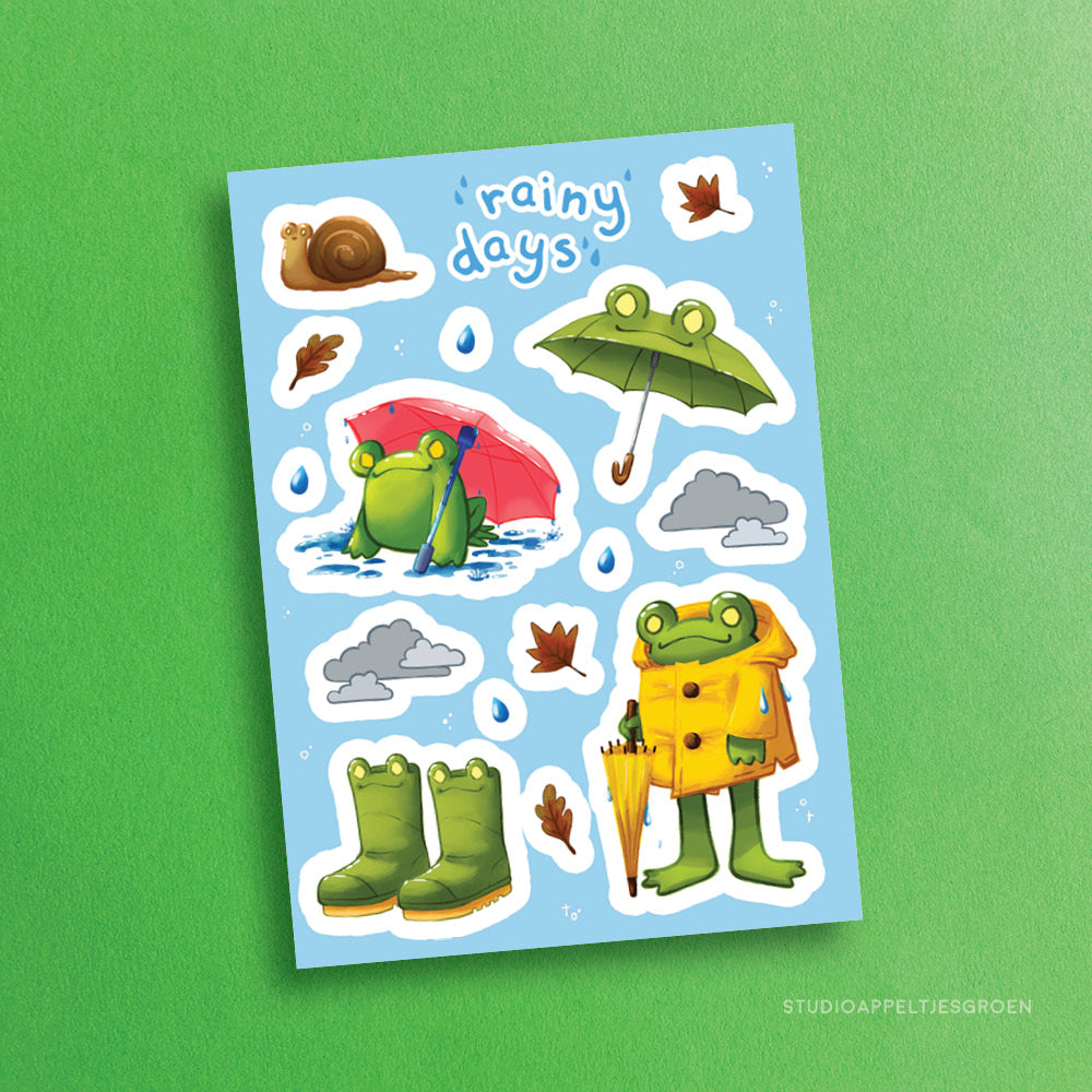 Sticker sheet | Rainy Days