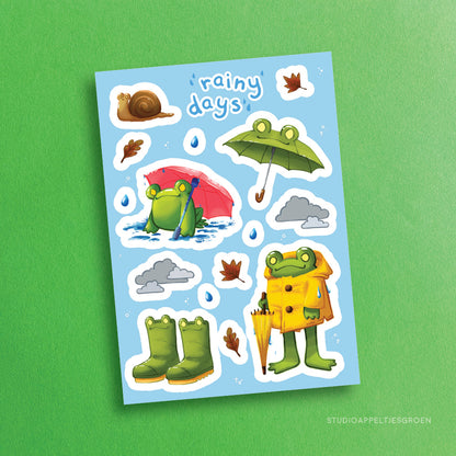 Sticker sheet | Rainy Days