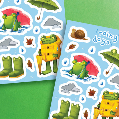 Sticker sheet | Rainy Days