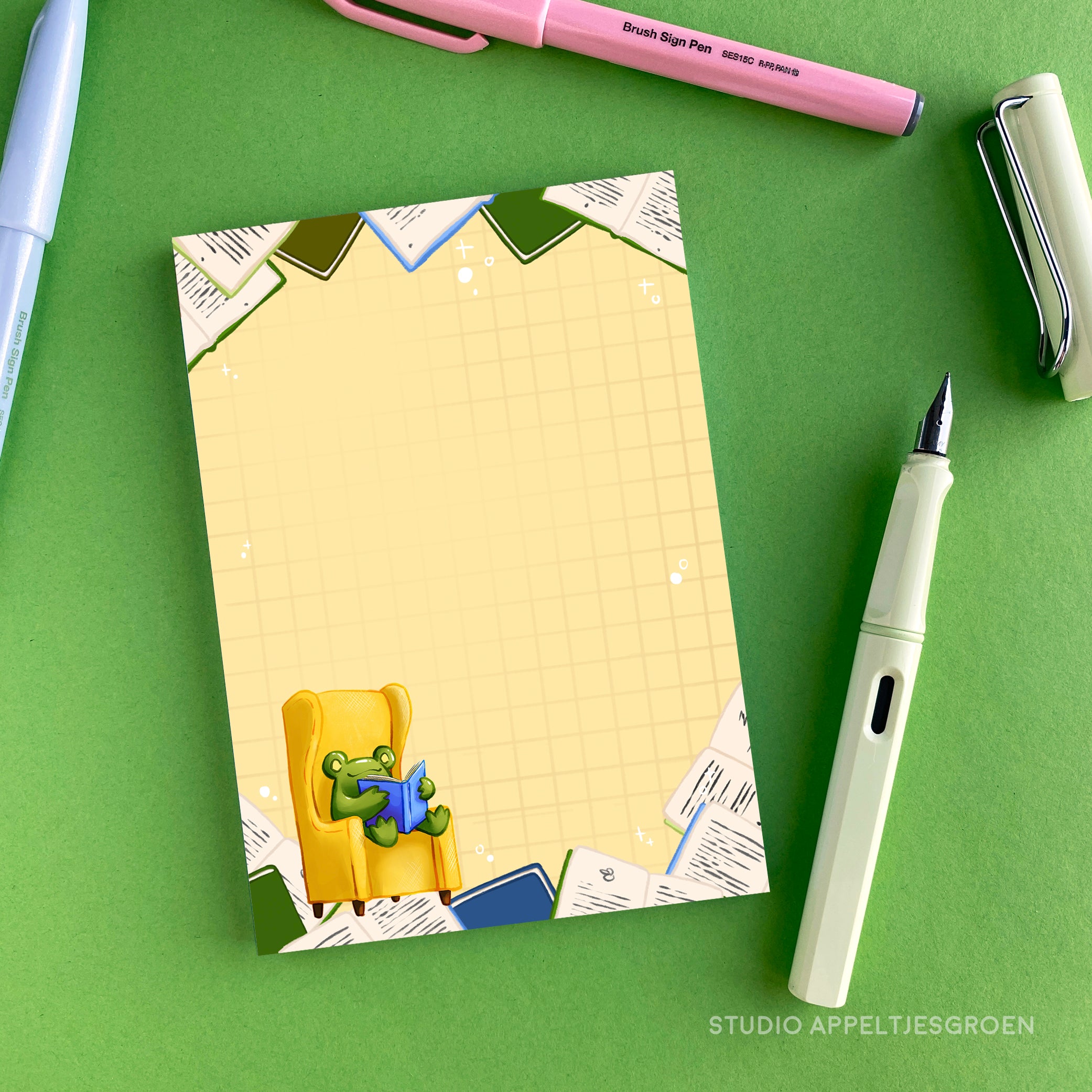 Notepad | Reading – Studio Appeltjesgroen