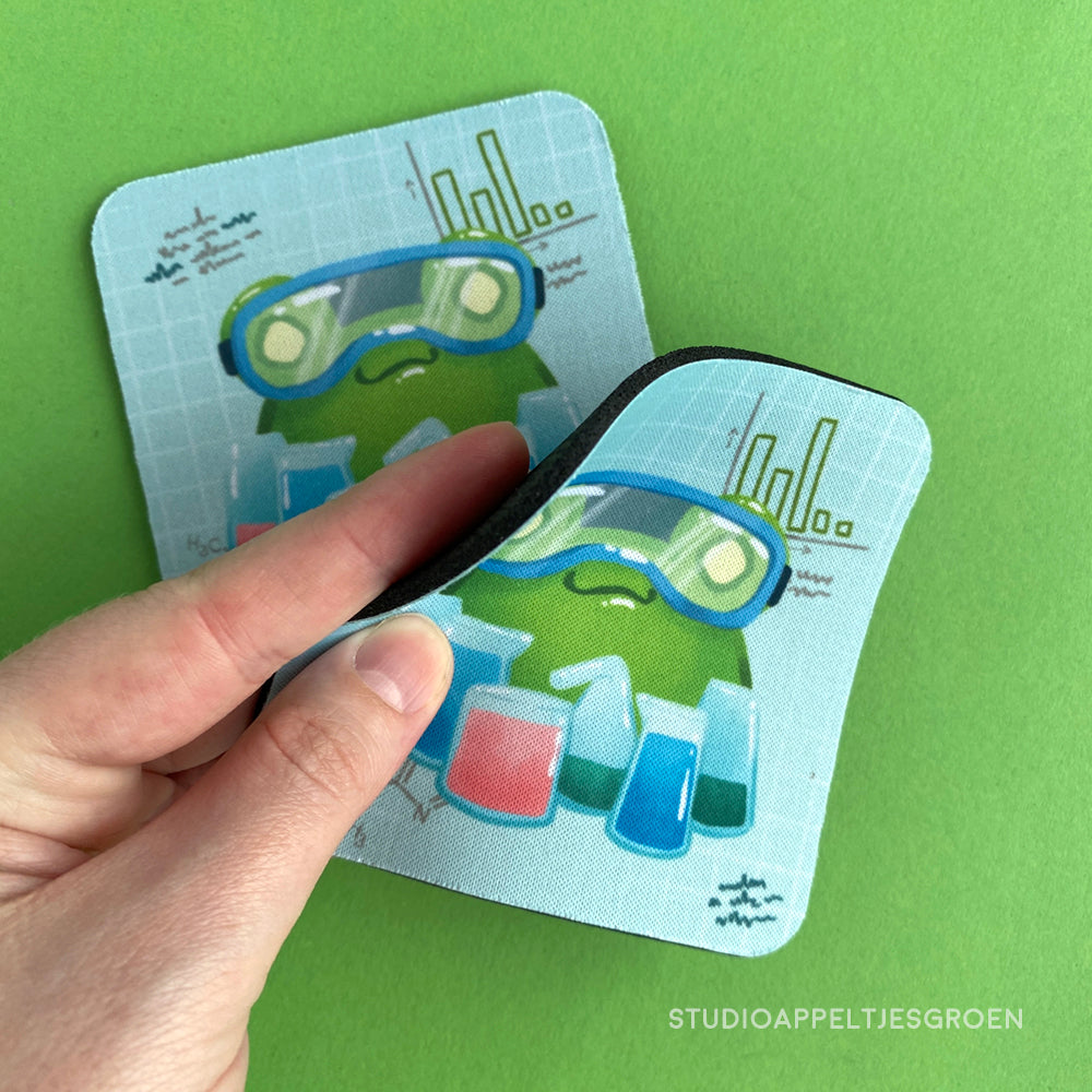 Coaster | Science frog