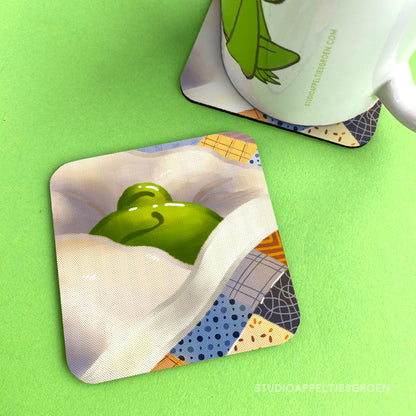 Coaster | Sleepy frog