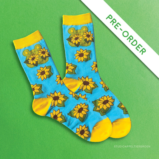 Socks | Sunflower frog