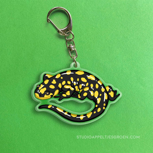 Acrylic charm | Tiger Salamander