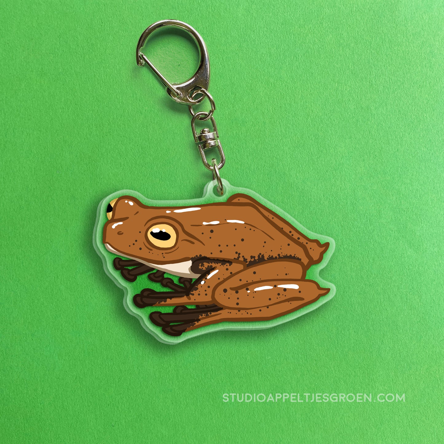 Acrylic charm | Vampire Flying Frog