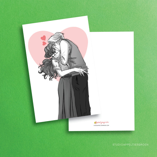 Postcard | Vday kiss