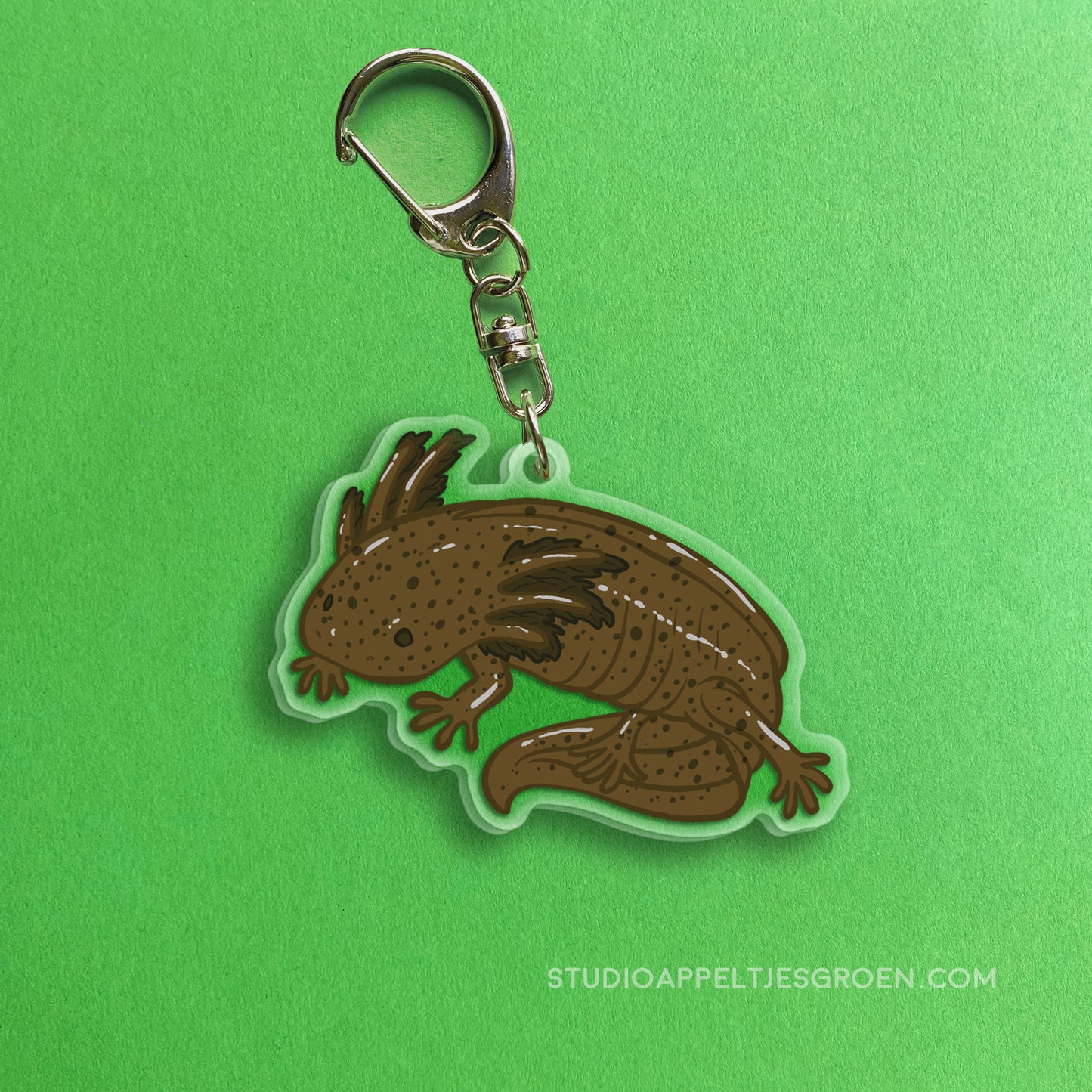 Acrylic charm | Wild Axolotl