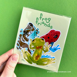 Sticker pack | Frog Friends