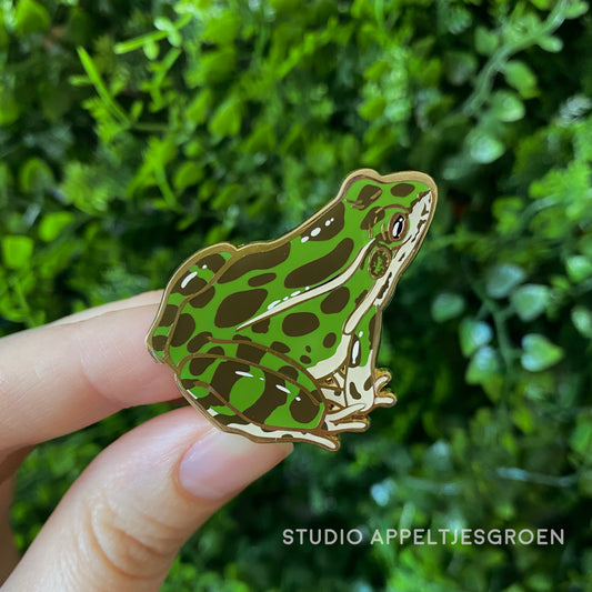 Enamel pin | Northern Leopard Frog