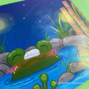 Floris the Frog | Onsen mouse pad