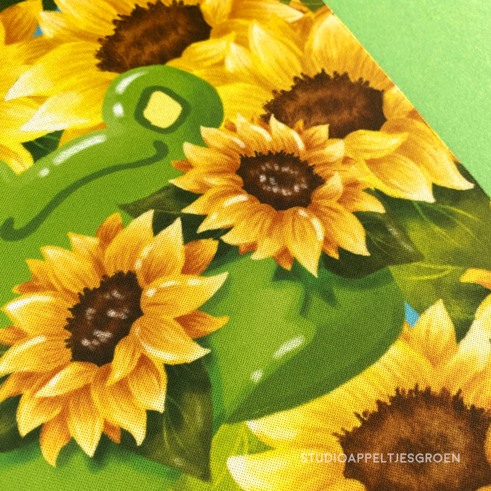 Mouse pad | Sunflowers frog