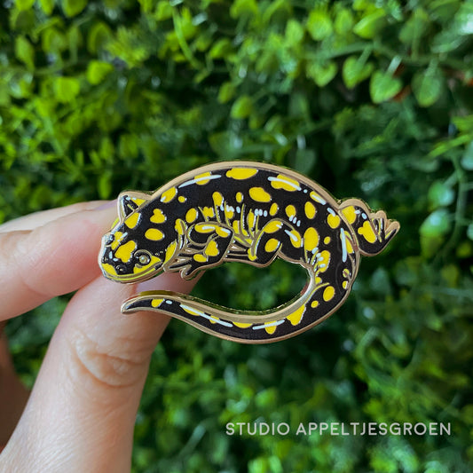 Enamel pin | Tiger Salamander