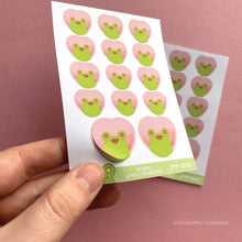 Load image into Gallery viewer, Planner sticker | Heart Floris FTF-003

