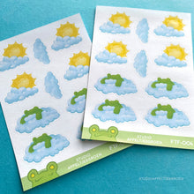 Load image into Gallery viewer, Planner stickers | Weather Floris FTF-004
