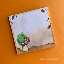 Load image into Gallery viewer, Floris the Frog | Amanita Mushroom notepad
