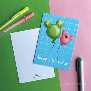 Birthday card | Balloon Floris