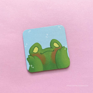 Coaster | Blush frog