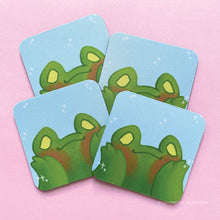 Load image into Gallery viewer, Floris the Frog | Blush coaster
