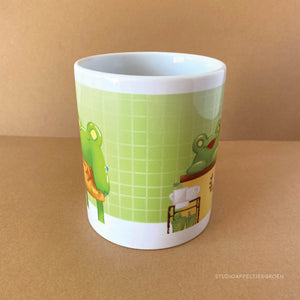 Floris the Frog | Cafe du Floris Mug