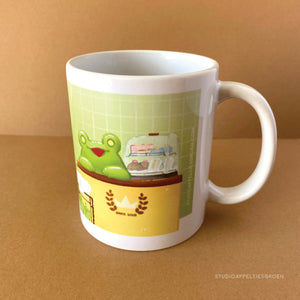Floris the Frog | Cafe du Floris Mug