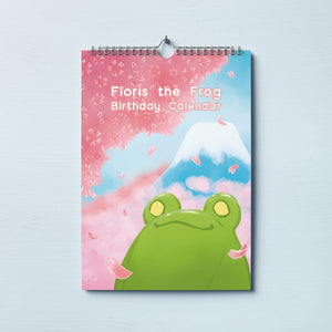 Floris the Frog | Birthday Calendar