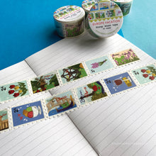 Load image into Gallery viewer, Floris the Frog | European Vacation, washi tape
