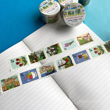 Load image into Gallery viewer, Floris the Frog | European Vacation, washi tape

