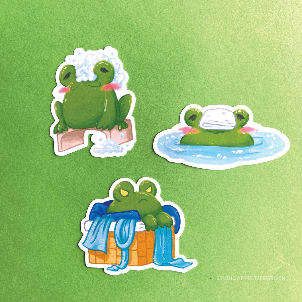 Frog Mail | Onsen Sticker flakes
