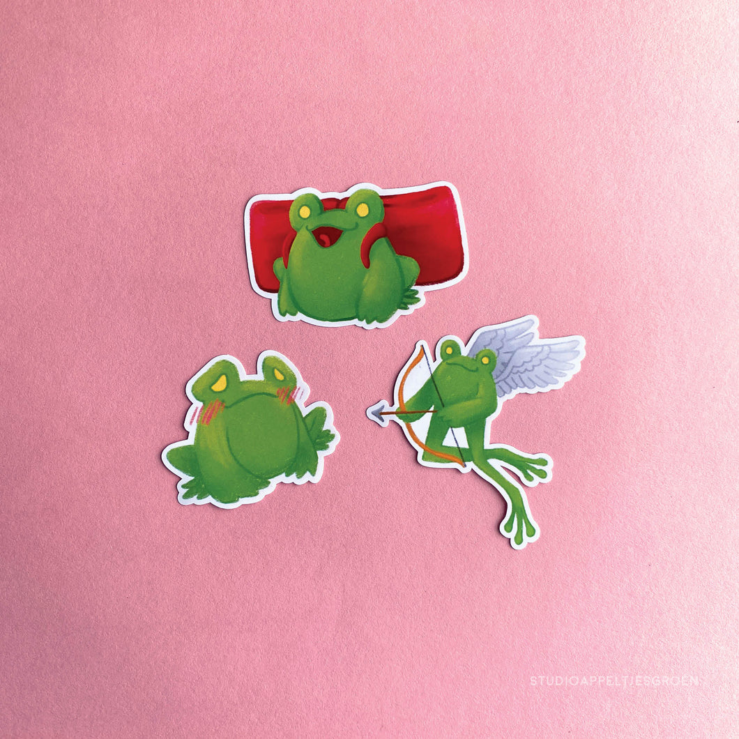 Frog Mail | Valentine Sticker Flakes