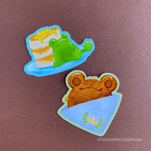 Frog Mail | Stroopwafel Pancakes Sticker Flakes