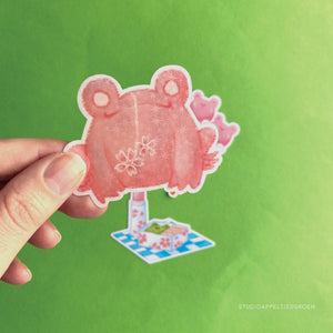 Frog Mail | Cherry blossoms Sticker Flakes
