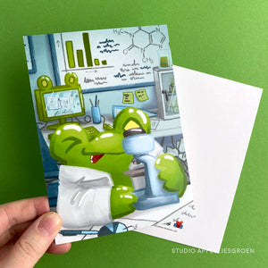 Frog Mail | Science Postcard