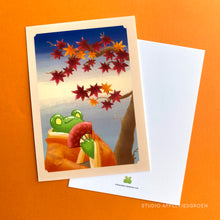 Load image into Gallery viewer, Frog Mail | Momiji Postcard
