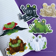 Load image into Gallery viewer, Frog Mail | Froggoween Sticker flakes
