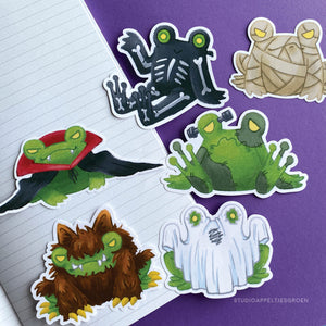 Frog Mail | Froggoween Sticker flakes