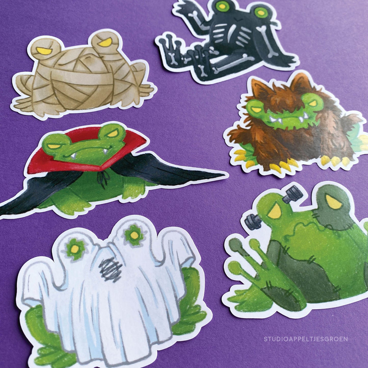 Sticker pak | Froggoween