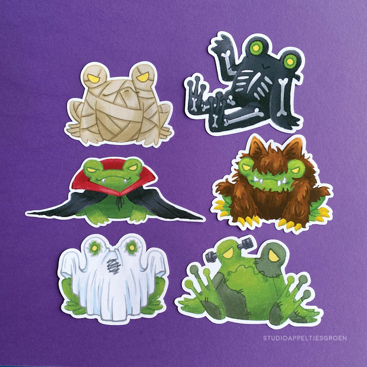 Sticker pak | Froggoween