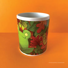 Load image into Gallery viewer, Floris the Frog | Fall White Mug
